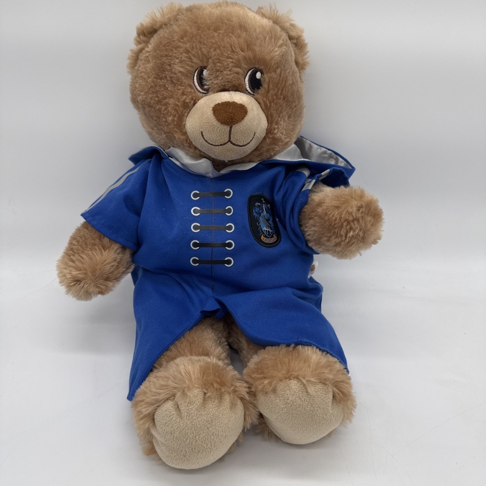 B-A-B Harry Potter Build A Bear Ravenclaw Teddy Bear 17" Hooded Cloak